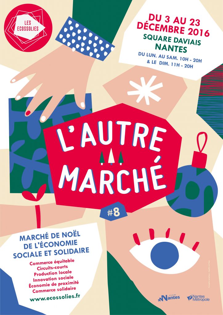 Retrouvez-nous à l’Autre Marché de Nantes du 3 au 9 décembre !